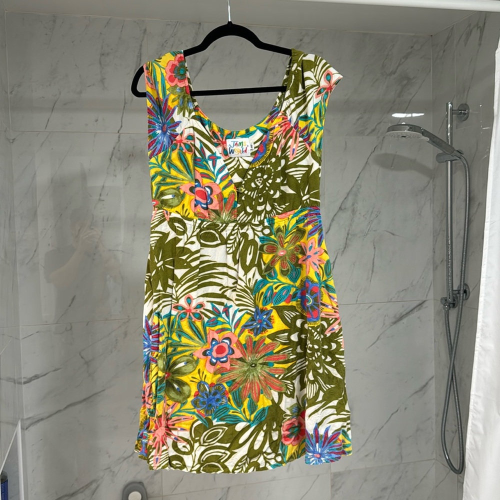 Vintage jams world sun dress sz M